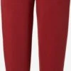 Only Play Lange Broeken Tapered Sportbroek Dames Karmijnrood