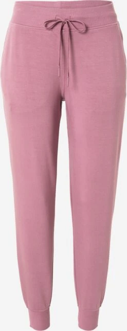 Lange Broeken Tapered Sportbroek Dames Roze Gemêleerd