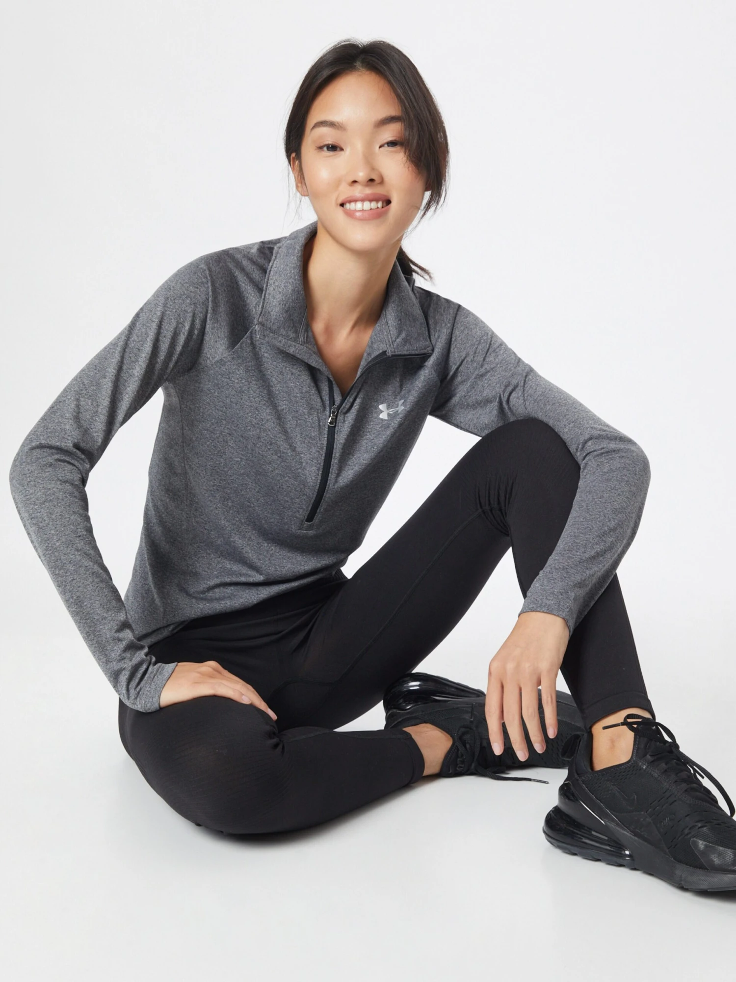 Under Armour Longsleeves Functioneel Shirt Tech Dames Rookgrijs / Donkergrijs 6 Under Armour Longsleeves Functioneel Shirt Tech Dames Rookgrijs / Donkergrijs - Afbeelding 4