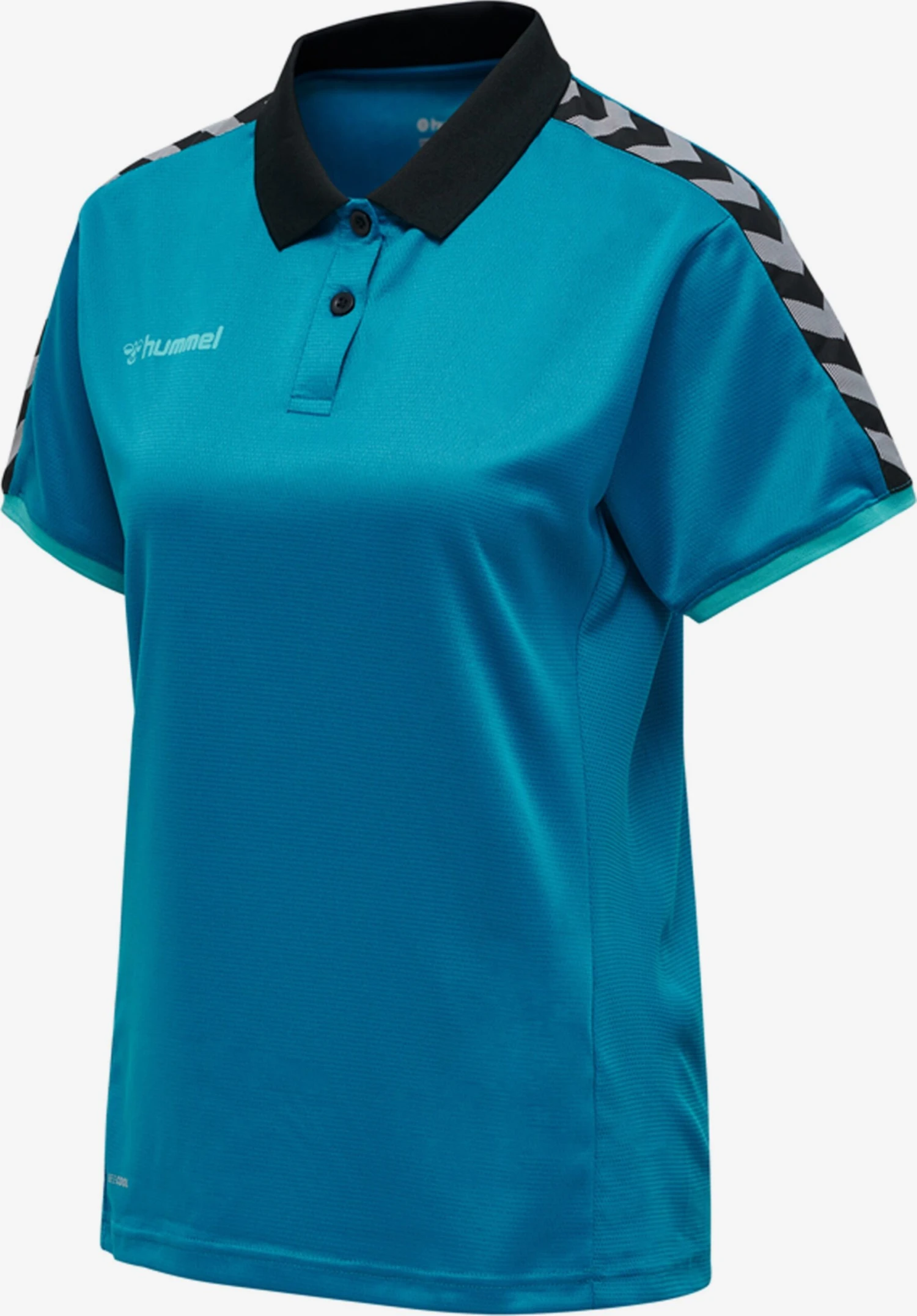 Hummel T-shirts Functioneel Shirt Dames Blauw 4 Hummel T-shirts Functioneel Shirt Dames Blauw - Afbeelding 2