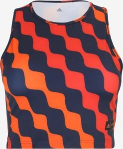 Adidas Sportswear Tops Sporttop Dames Oranje / Kreeft