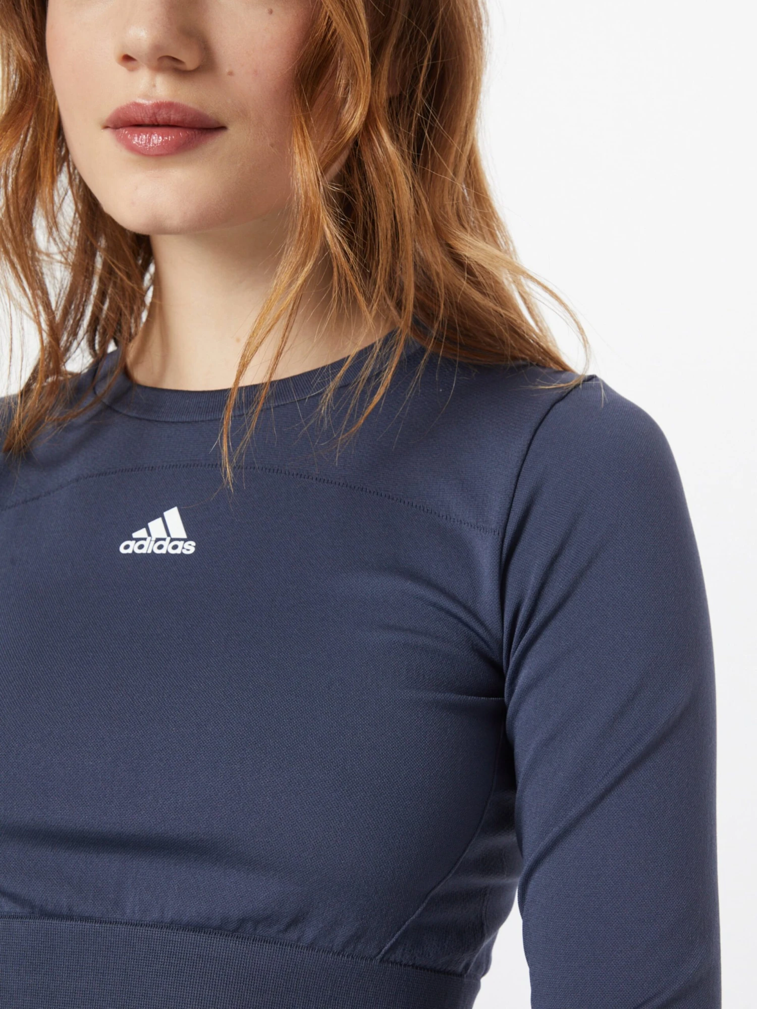 Adidas Sportswear Longsleeves Functioneel Shirt Dames Navy 4 Adidas Sportswear Longsleeves Functioneel Shirt Dames Navy - Afbeelding 2