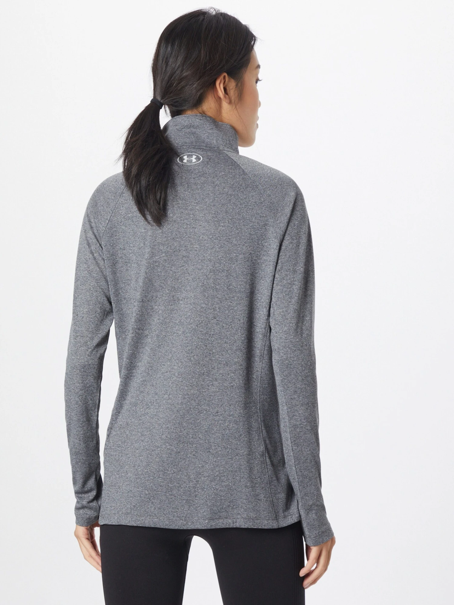 Under Armour Longsleeves Functioneel Shirt Tech Dames Rookgrijs / Donkergrijs 5 Under Armour Longsleeves Functioneel Shirt Tech Dames Rookgrijs / Donkergrijs - Afbeelding 3
