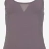 Tops Sporttop Dames Stone Grey -Hummel Winkel 13bea3a0ef655f062e7395b3980bfb2e