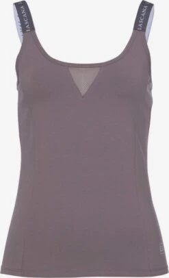 Tops Sporttop Dames Stone Grey