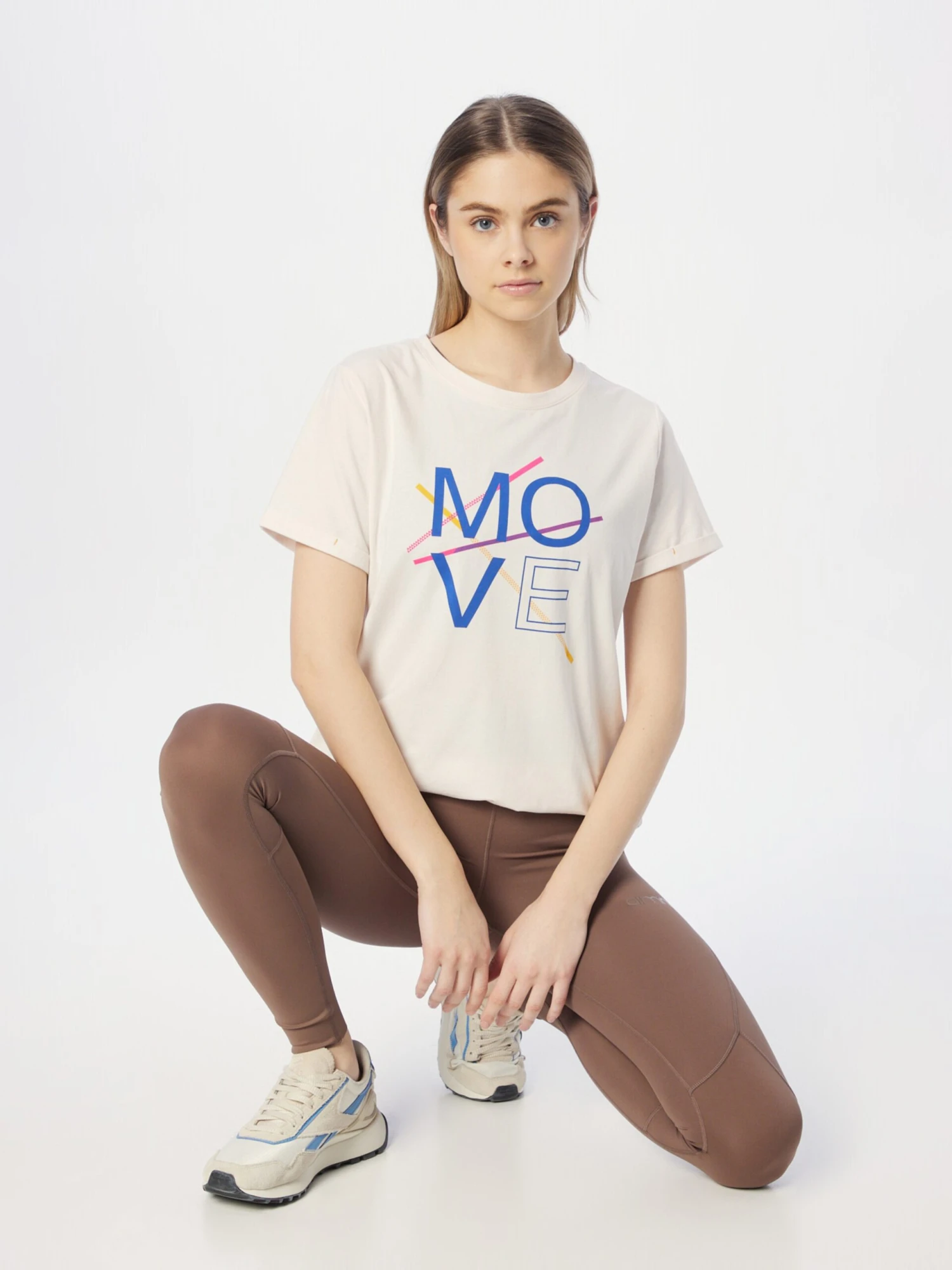 T-shirts Functioneel Shirt Dames Poederroze 6 T-shirts Functioneel Shirt Dames Poederroze - Afbeelding 4