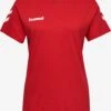 Hummel T-shirts Functioneel Shirt Dames Vuurrood -Hummel Winkel 141ed9747b48564dc6ab108379828d49