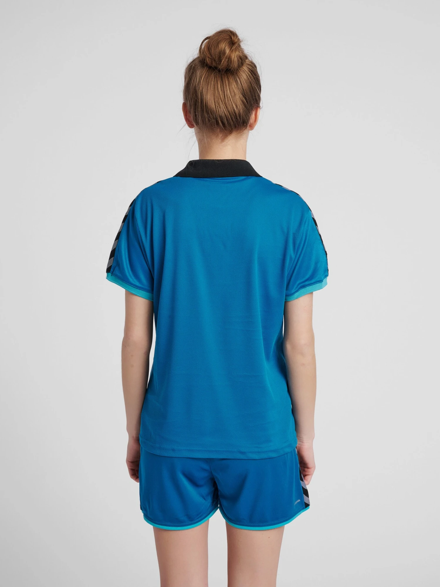 Hummel T-shirts Functioneel Shirt Dames Blauw 8 Hummel T-shirts Functioneel Shirt Dames Blauw - Afbeelding 6