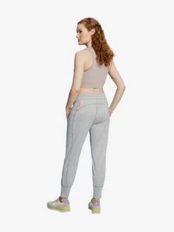 Lange Broeken Tapered Sportbroek Dames Lichtgrijs -Hummel Winkel 1a6236807f04a944b4ca115435240edc