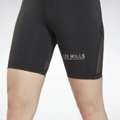 Shorts Skinny Sportbroek Les Mills Dames Zwart -Hummel Winkel 1edf185dfc19b5528f762987fd343d3b