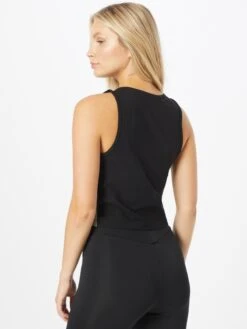 Tops Sporttop COLORBLOCK CROPPED TANK Dames Zwart -Hummel Winkel 203a8c5321c9a9e1111a4a1a2d8e2b18