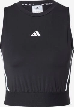 ADIDAS PERFORMANCE Tops Sporttop Techfit Dames Zwart