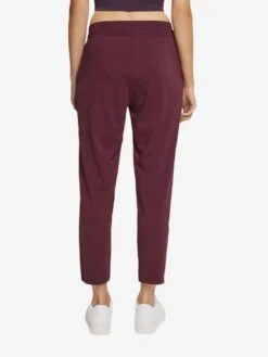 Lange Broeken Tapered Sportbroek Dames Bordeaux -Hummel Winkel 28e19cdfa65c6fdcd04cd54890529f36