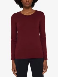 Longsleeves Functioneel Shirt Dames Bordeaux -Hummel Winkel 3437f9e3ac3fe161ff06e6c869ef5f1d