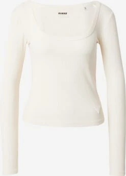 Guess Longsleeves Functioneel Shirt EDIE Dames Wolwit