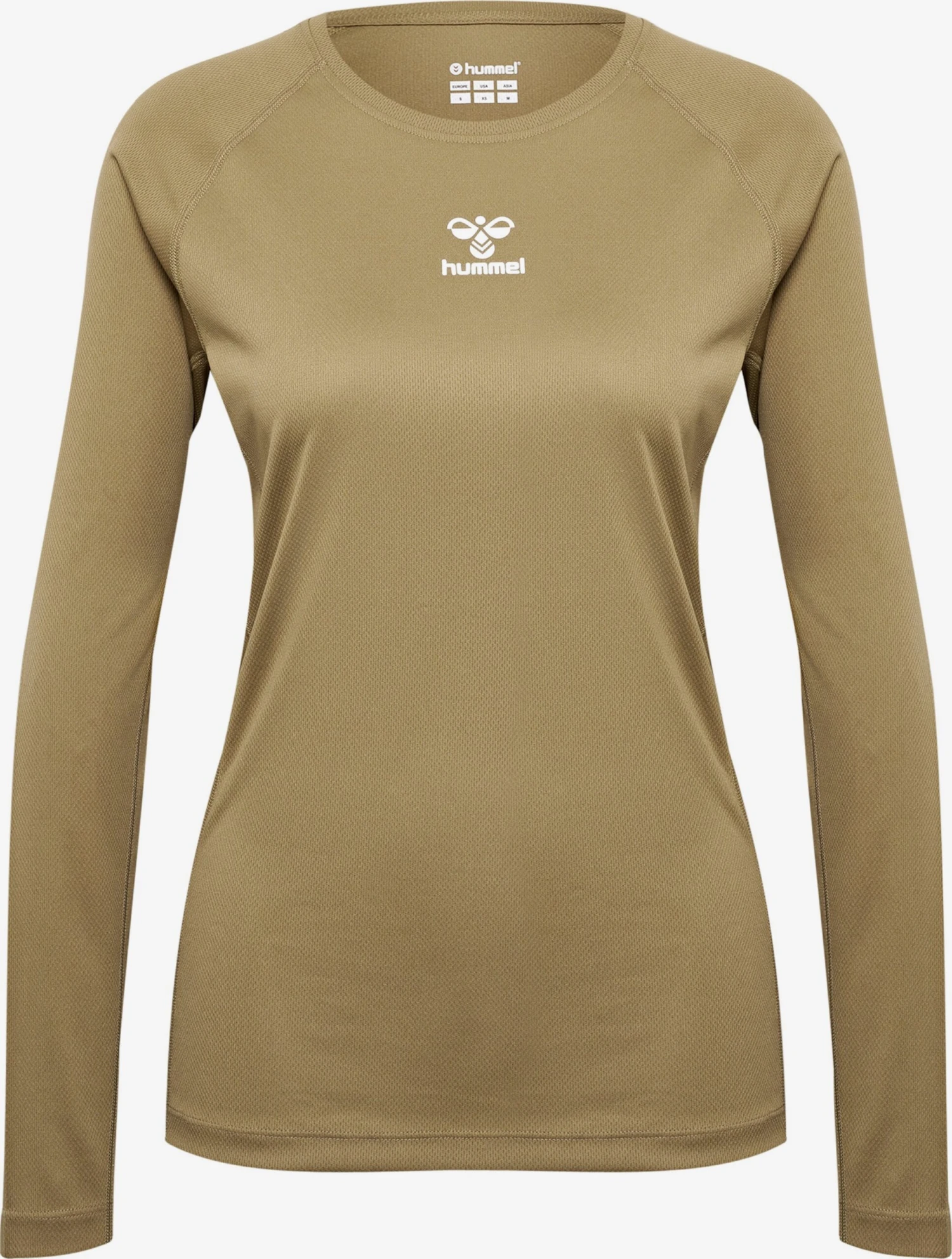 Hummel Longsleeves Functioneel Shirt Dames Lichtbruin 3 Hummel Longsleeves Functioneel Shirt Dames Lichtbruin