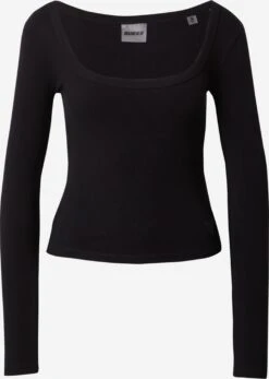 Guess Longsleeves Functioneel Shirt EDIE Dames Zwart