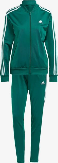 Adidas Sportswear Trainingspakken Trainingspak Dames Groen