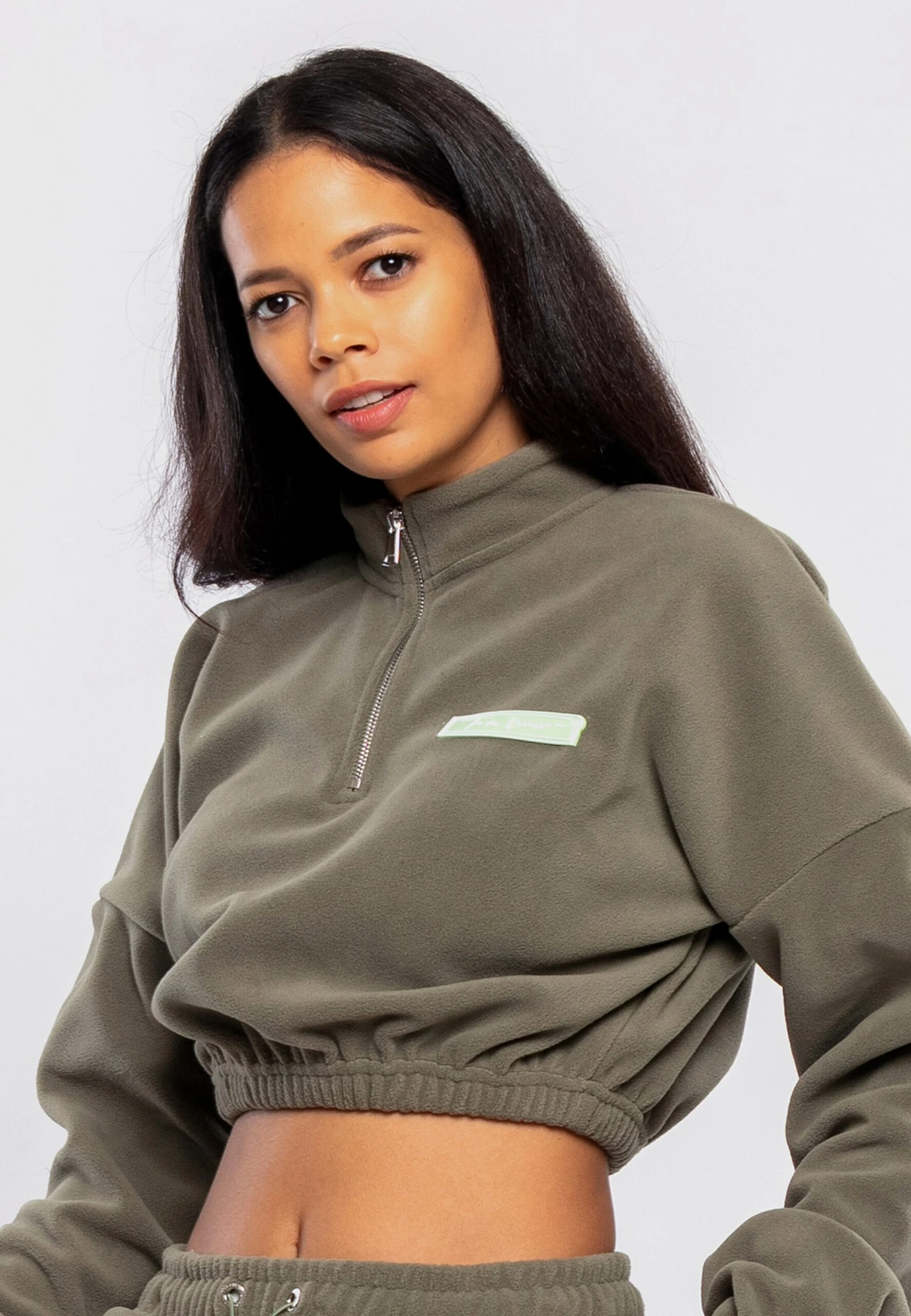 Trainingspakken Trainingspak Dames Olijfgroen / Mintgroen 7 Trainingspakken Trainingspak Dames Olijfgroen / Mintgroen - Afbeelding 5