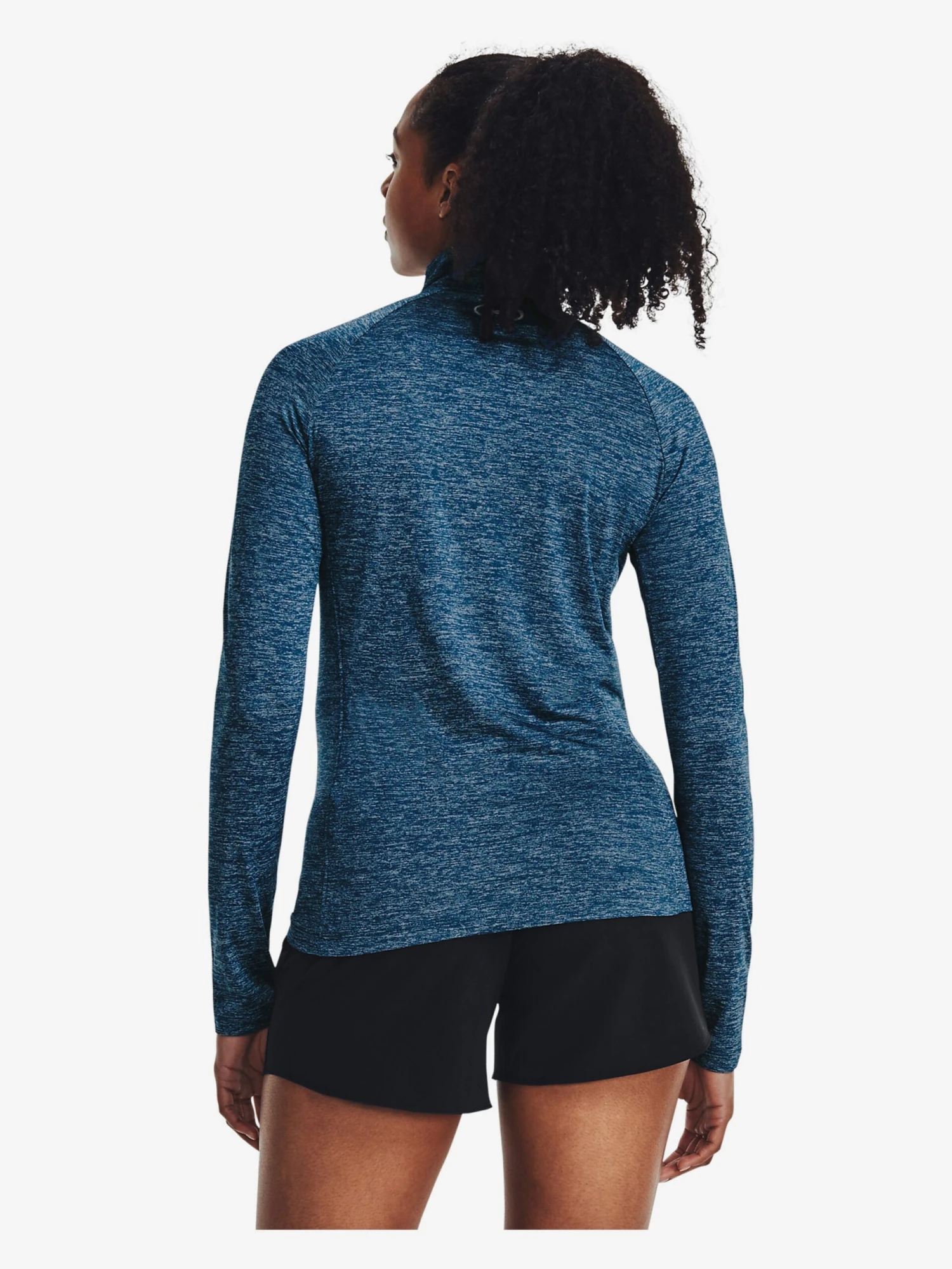 Under Armour Longsleeves Functioneel Shirt Tech Twist Dames Blauw 5 Under Armour Longsleeves Functioneel Shirt Tech Twist Dames Blauw - Afbeelding 4