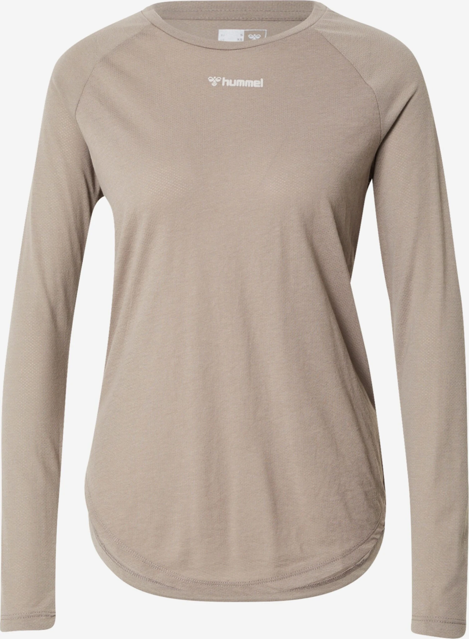 Hummel Longsleeves Functioneel Shirt Vanja Dames Beige 3 Hummel Longsleeves Functioneel Shirt Vanja Dames Beige