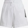Adidas Sportswear Shorts Loosefit Sportbroek Dames Wit
