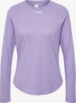 Hummel Longsleeves Functioneel Shirt Dames Lavendel