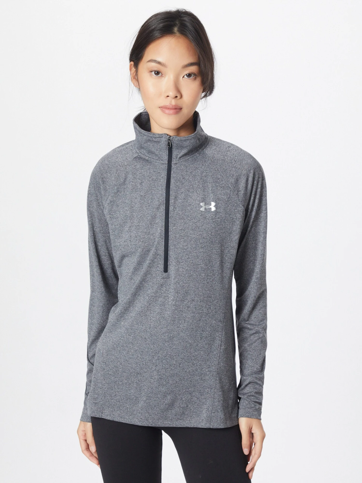 Under Armour Longsleeves Functioneel Shirt Tech Dames Rookgrijs / Donkergrijs 4 Under Armour Longsleeves Functioneel Shirt Tech Dames Rookgrijs / Donkergrijs - Afbeelding 2