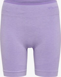 Hummel Shorts Skinny Sportbroek Dames Lichtlila