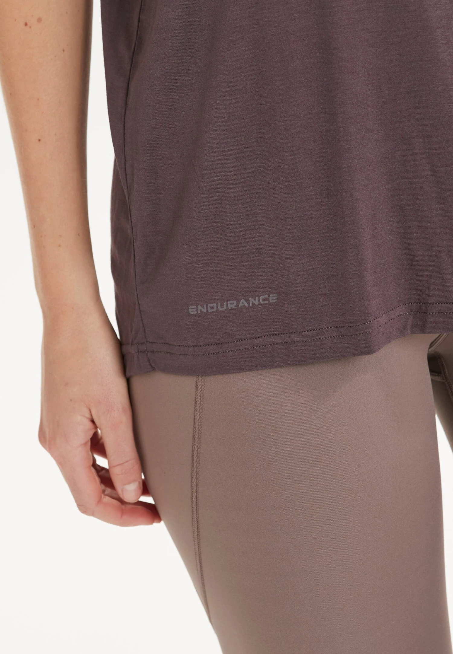 Endurance T-shirts Functioneel Shirt Siva Dames Bruin 7 Endurance T-shirts Functioneel Shirt Siva Dames Bruin - Afbeelding 5