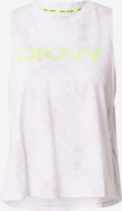 Tops Sporttop Shibori Dames Pastelroze