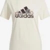 Adidas Sportswear T-shirts Functioneel Shirt Dames Crème