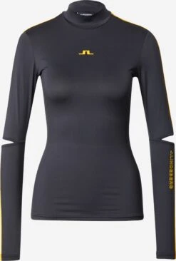 J.Lindeberg Longsleeves Functioneel Shirt Diane Dames Zwart
