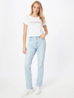 Hummel T-shirts Functioneel Shirt Dames Zwart / Wit -Hummel Winkel 6de265c6cf0a742bf21385dbcd6a3d1e