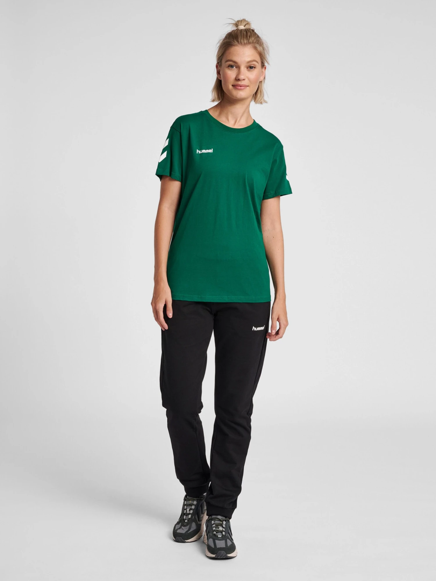 Hummel T-shirts Functioneel Shirt Dames Smaragd 7 Hummel T-shirts Functioneel Shirt Dames Smaragd - Afbeelding 5