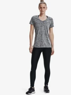 Under Armour T-shirts Functioneel Shirt Tech Dames Antraciet / Grijs Gemêleerd -Hummel Winkel 719dcca8db51abb76a9b6300ad9a0977