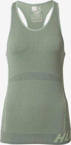 Hummel Tops Sporttop Dames Kaki / Pastelgroen