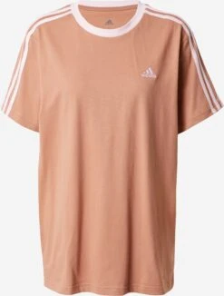 Adidas Sportswear T-shirts Functioneel Shirt Dames Lichtbruin