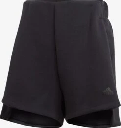 Adidas Sportswear Shorts Wide Leg Sportbroek Dames Zwart