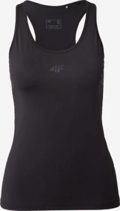 4F Tops Sporttop Dames Zwart
