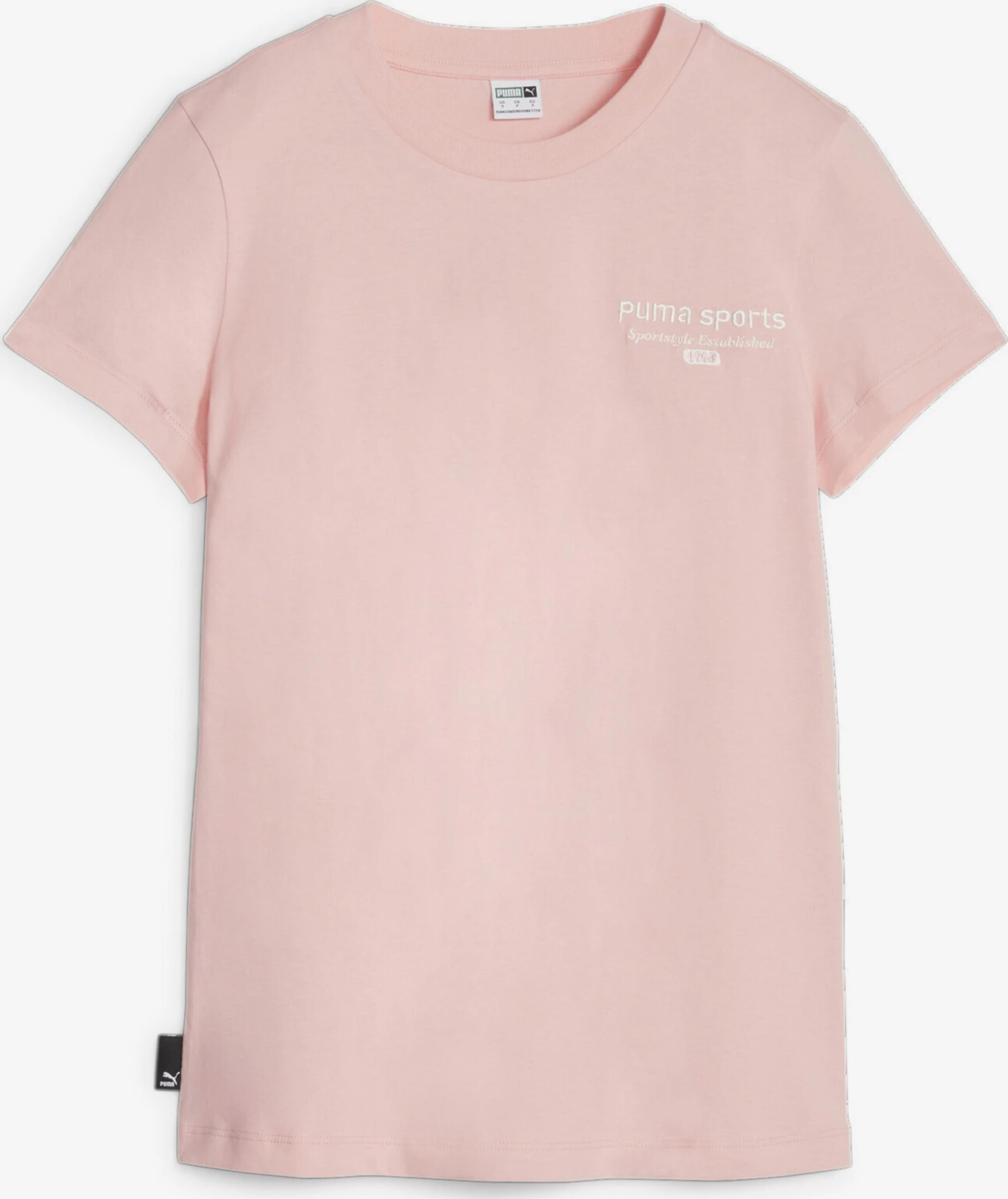 Puma T-shirts Functioneel Shirt TEAM Dames Pink 3 Puma T-shirts Functioneel Shirt TEAM Dames Pink