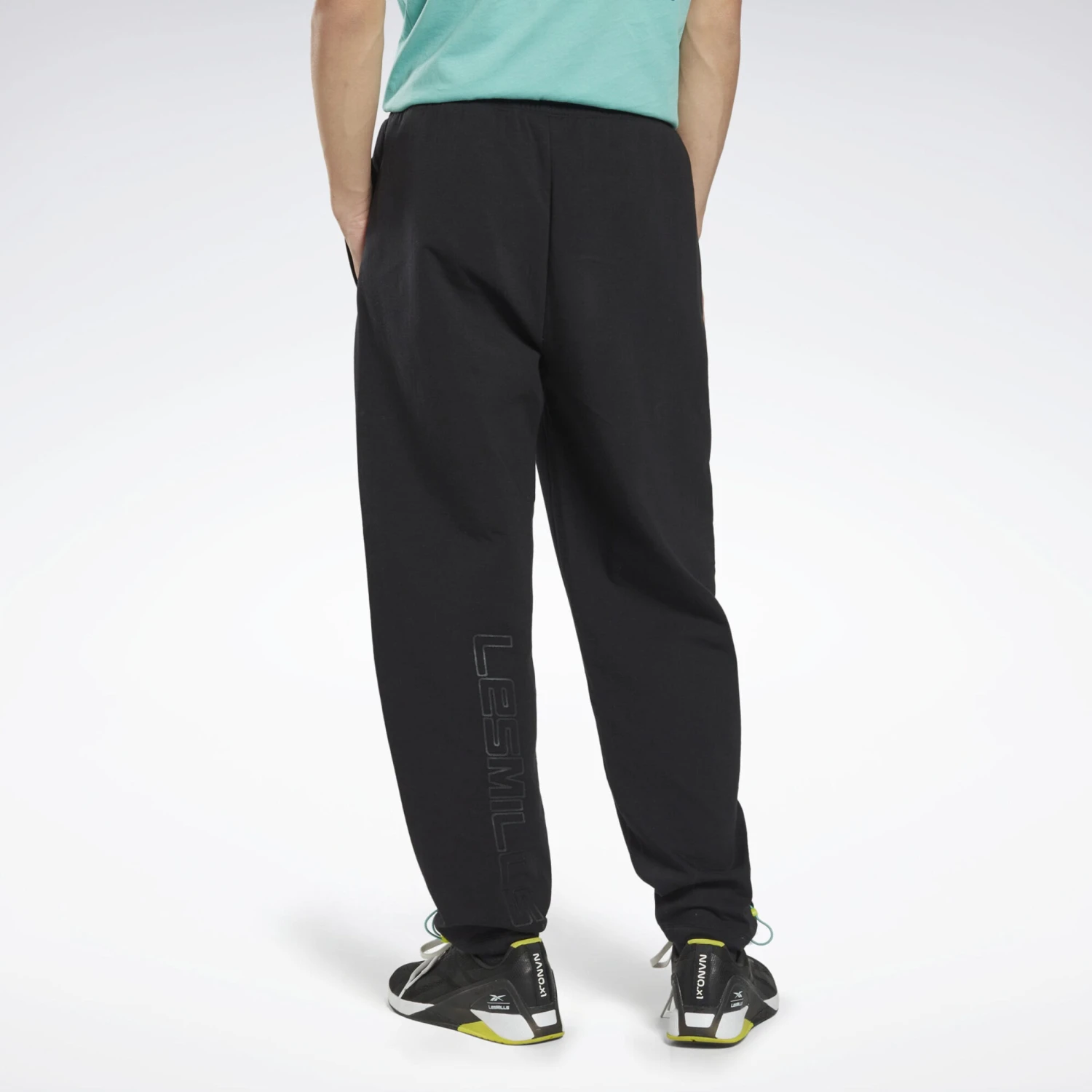 Lange Broeken Tapered Sportbroek Les Mills® Dames Zwart 7 Lange Broeken Tapered Sportbroek Les Mills® Dames Zwart - Afbeelding 5