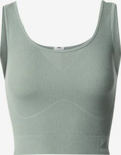 Adidas Sportswear Tops Sporttop Dames Pastelgroen