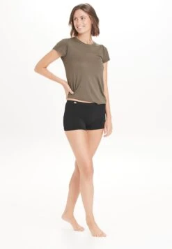 ATHLECIA Shorts Slimfit Sportbroek Cadee W Dames Zwart -Hummel Winkel 8647a1e95ea72221cfb90df0ba992729