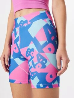 Shorts Skinny Sportbroek Dames Blauw / Pink -Hummel Winkel 87ba5691e520171919cdccce855fc715