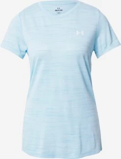 Under Armour T-shirts Functioneel Shirt EVOLVED Dames Azuur / Lichtblauw