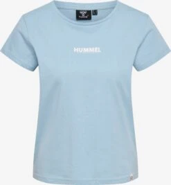 Hummel T-shirts Functioneel Shirt Dames Hemelsblauw
