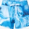 4F Shorts Regular Sportbroek Dames Blauw / Navy / Lichtblauw