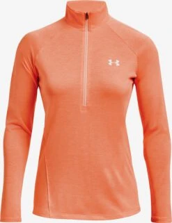 Under Armour Longsleeves Functioneel Shirt Dames Oranje