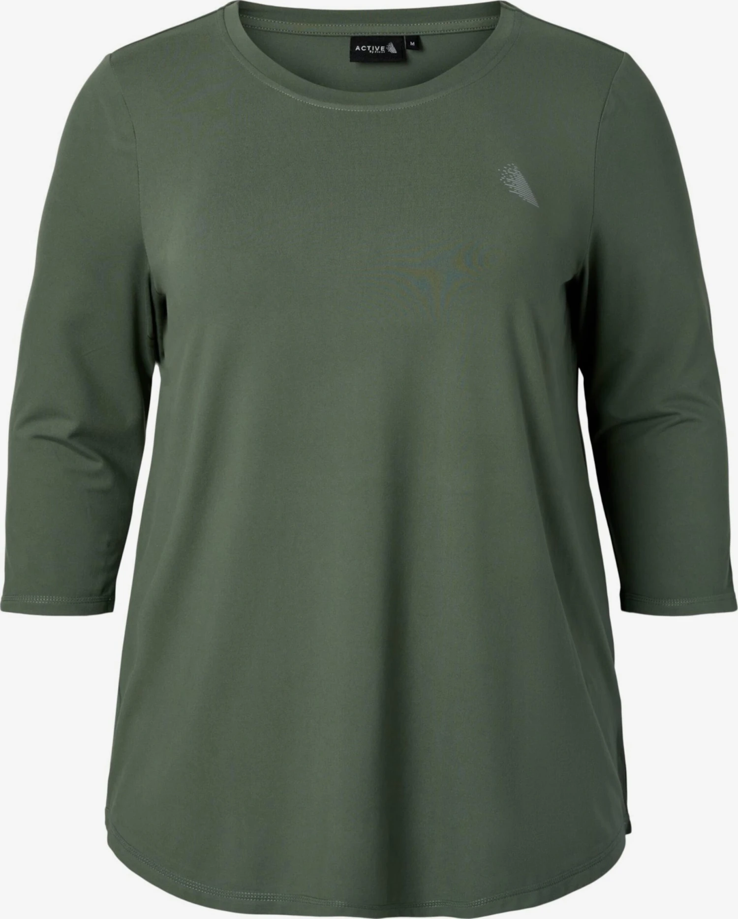 Longsleeves Functioneel Shirt ABASIC ONE Dames Kaki 3 Longsleeves Functioneel Shirt ABASIC ONE Dames Kaki